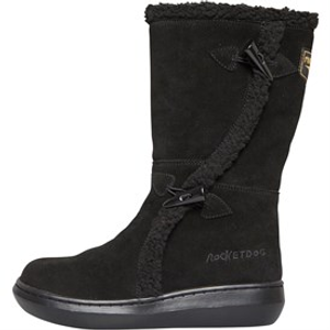 Rocket Dog Womens Slope Boots Black
