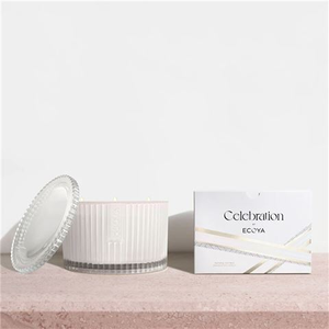 Ecoya - White Musk Warm Vanilla Grand Celebration Candle 900g