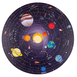 Bigjigs Solar System Circular Floor Puzzle