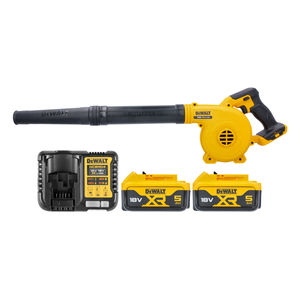 Dewalt DCV100N KIT-12 18V XR Compact Jobsite Blower With 2 x 5.0Ah Batteries & Charger