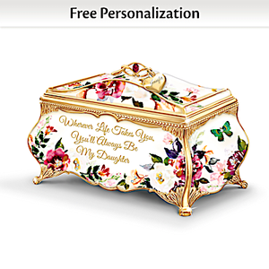 Daughter, Wherever Life Takes You Personalized Music Box
