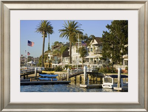 Bay Island in Balboa, Newport Beach, Orange County, California, United States of America