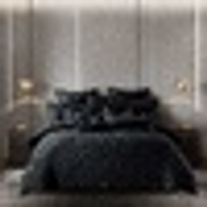 Amalfi Black Quilt Cover Set