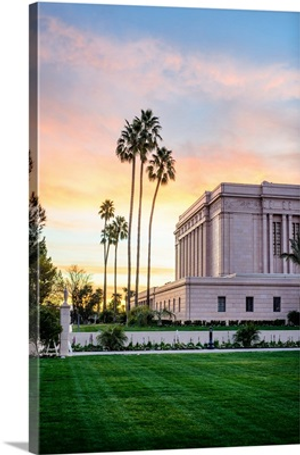 Mesa Arizona Temple, A Side of Sunrise, Mesa, Arizona