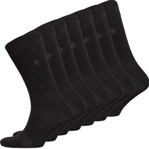 French Connection Mens FC Seven Pack Socks FC1 Black/Gunmetal