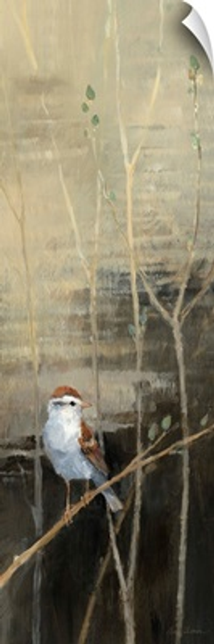 Sparrows at Dusk I