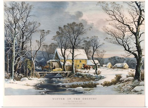 Winter In The Country, The Old Griest Mill