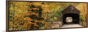 New Hampshire, Albany, Kancamagus Highway, The Albany covered bridge