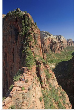 Utah, Zion National Park, Scout's view, on the way to Angel's Landing