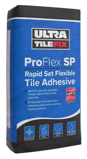 ProFlex SP - Rapid Set Flexible Tile Adhesive - Grey
