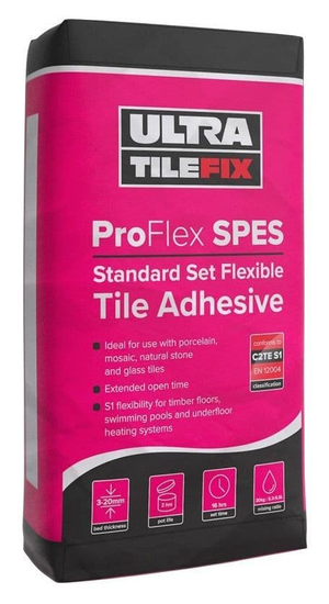 ProFlex SPES - Standard Set Flexible Tile Adhesive - White
