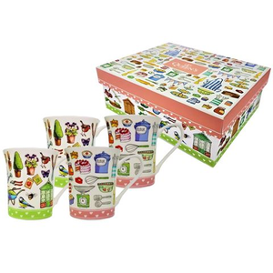 Queens - Living The Dream Mug Set 4pce