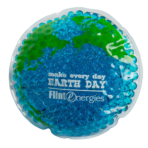 Earth Shaped Gel Beads Hot and Cold Pack