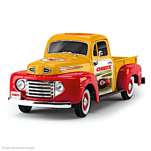 Kansas City Chiefs Ford Pickup Sculpture