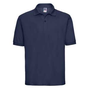 Russell Classic Polycotton Polo - French Navy - 4X Large 48"/50"