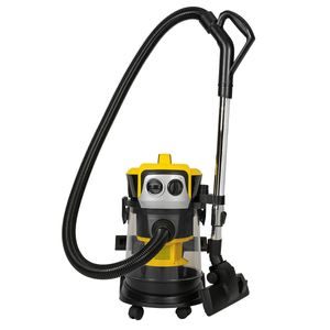 TOUGH MASTER Bagless Wet and Dry Industrial Vacuum Cleaner 18Kpa Powerful Dust Extractor for Workshops, Garages, Warehouses