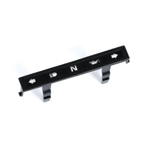DOSS Dash Lens Support Kit in Black Finish For 1999-2003 FXDWG, Various 2000-2017 FXST, FLST/C/F/FB/FBS, FLSTN Models (27-040)