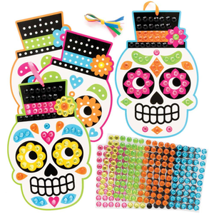 Kits d'art diamantaire pour le Jour des Morts (Paquet de 4)
