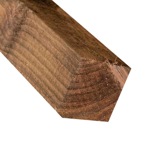 3.0M x 75 x 75mm Wooden Fence Post - Pressure Treated Brown