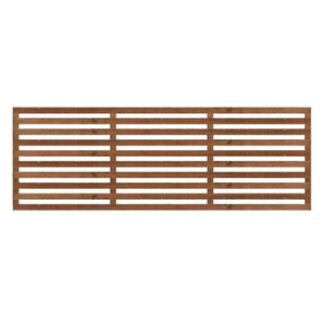 1.83M x 0.6M Slatted Trellis - Pressure Treated Brown