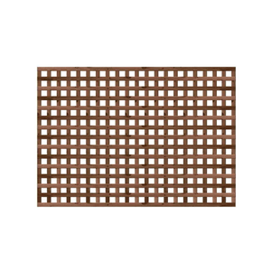 1.83M x 1.2M Privacy Square Trellis - Pressure Treated Brown