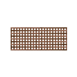 1.83M x 0.6M Privacy Square Trellis - Pressure Treated Brown