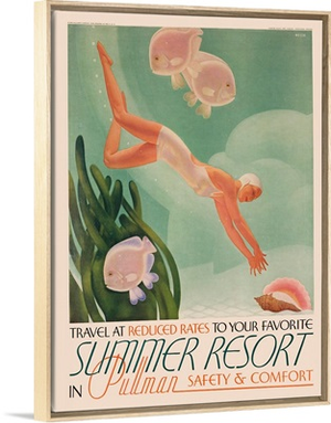 Summer Resort Travel Poster
