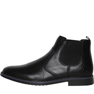 SKECHERS Mens Bregman Morago Chelsea Boots Black