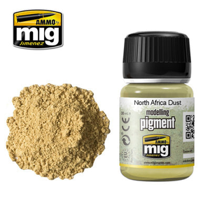 Ammo by MIG North Africa Dust Pigment For Model Kits MIG 3003