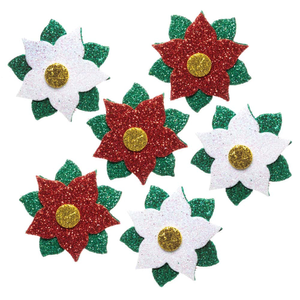 Kerstster Glitter Stickers