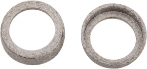 James Exhaust Crossover Gaskets for 00-13 Softail (excl, 01-02 FLSTF, FXSTD), 04-13 XL and 08-12 XR1200 (Pack of 2) - (65927-00)
