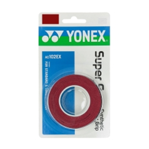 Yonex Super Grap Overgrip x 3 - Red