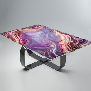 Glass Table Top - Printed Digital Images - Made To Measure