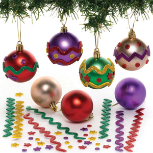 Weihnachtskugel Mix & Match Bastelsets