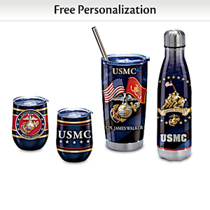 USMC Personalized Drinkware Collection