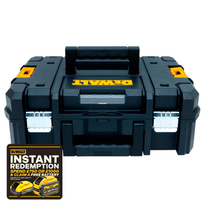DeWalt DWST1-70703 TStak II Tool Storage Box (Impact/Combi Drill Twinpack Inlay)