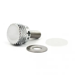 Doss Grooved Thumb Screw For Seats 1/4-20 Threaded For 1996-2024 H-D Models (05-317)