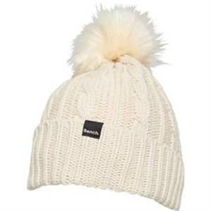 Bench Womens Ivanna Bobble Hat Cream