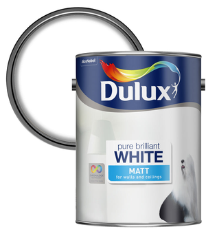 Dulux Matt Paint - Pure Brilliant White