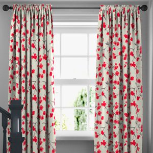 Como, Cherry - Made to Measure Curtains