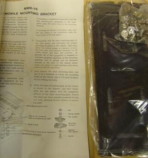 Yaesu mmb-16 mounting bracket to fit ft-77