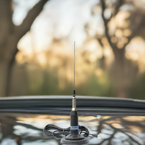 Sirio ML145MAG Magnetic CB Antenna Mag Mount Kit height of 1420 mm