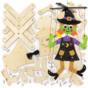 Kits de marionnettes en bois de sorcière