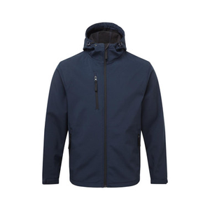 Fort 234-NVY-L 234 Holkham Hooded Softshell Jacket Navy Blue - L