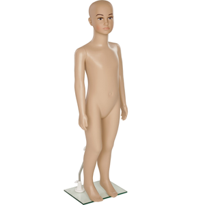 Adjustable Mannequin in Full Body Life Size with Realistic Proportions and Glass Plate Stand