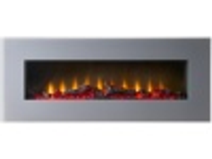 Sureflame WM-9505 Electric Wall Mounted Fire with Remote in Grey, 42 Inch