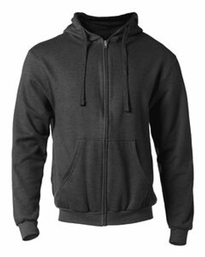 Tultex 331 Unisex Full-Zip Hooded Sweatshirt
