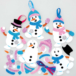 Schneemann Mix & Match Bastelsets
