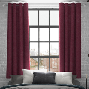 Maurice, Aubergine - Made to Measure Curtains