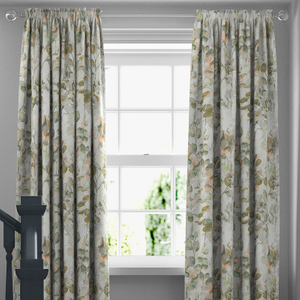 Aquarelle, Verdigris - Made to Measure Curtains